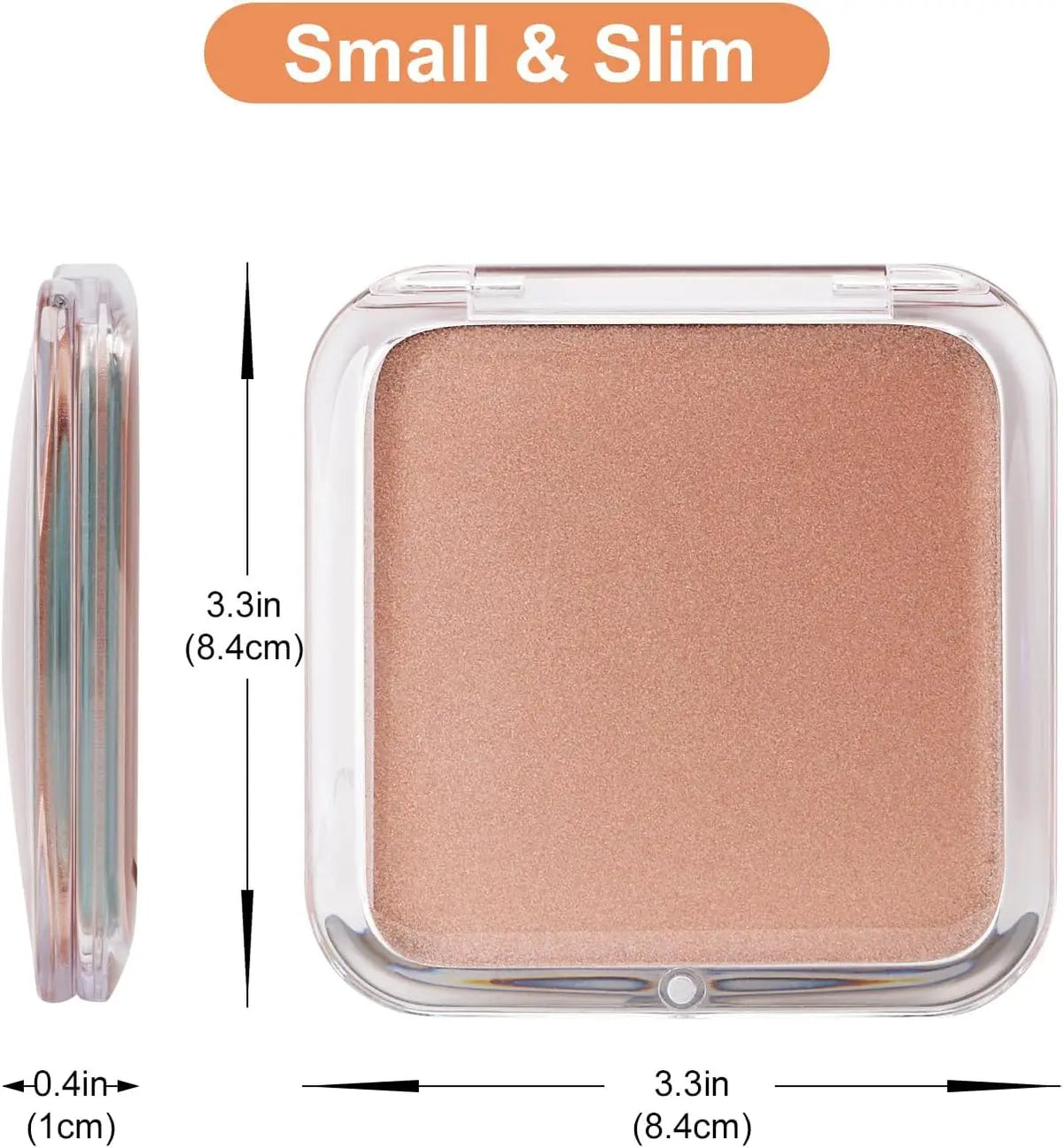 Compact 15x Magnifying Makeup Mirror Travel Small Pocket