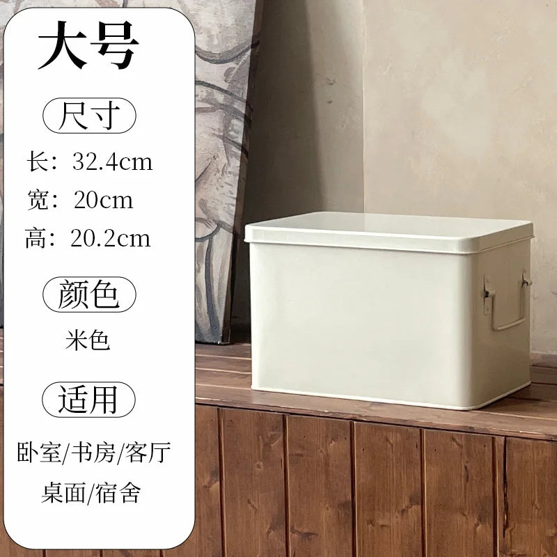 Pink Aesthetic Storage Organizer Box Multi-Layer Compartments