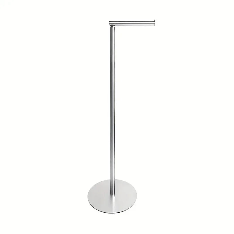 Standing Toilet Paper Holder 201 Stainless Steel Punch