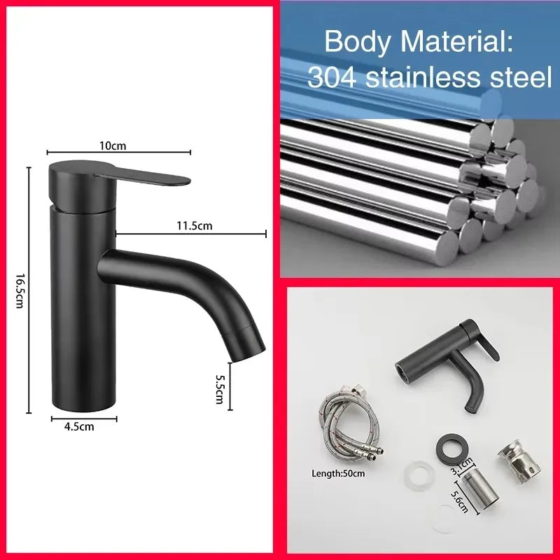 Ula G1/2 Basin Faucet Waterfall Bathroom Sink Faucet
