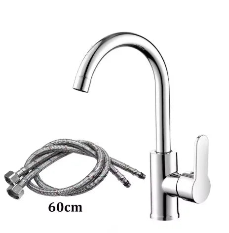 360 Rotatable & Cold Sink Faucet Large Bend