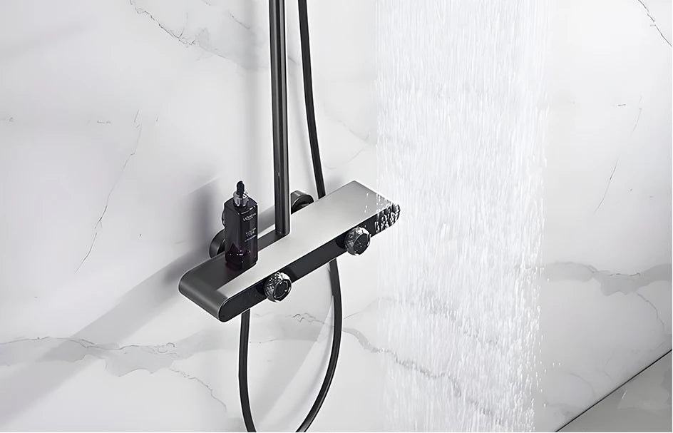 Vgx Gold Shower System Bathroom Shower Faucet 3-Way
