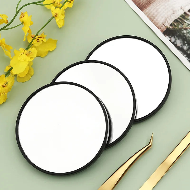 5x/10x/15x Magnifying Mirror Suction Cup Mini Compact Makeup