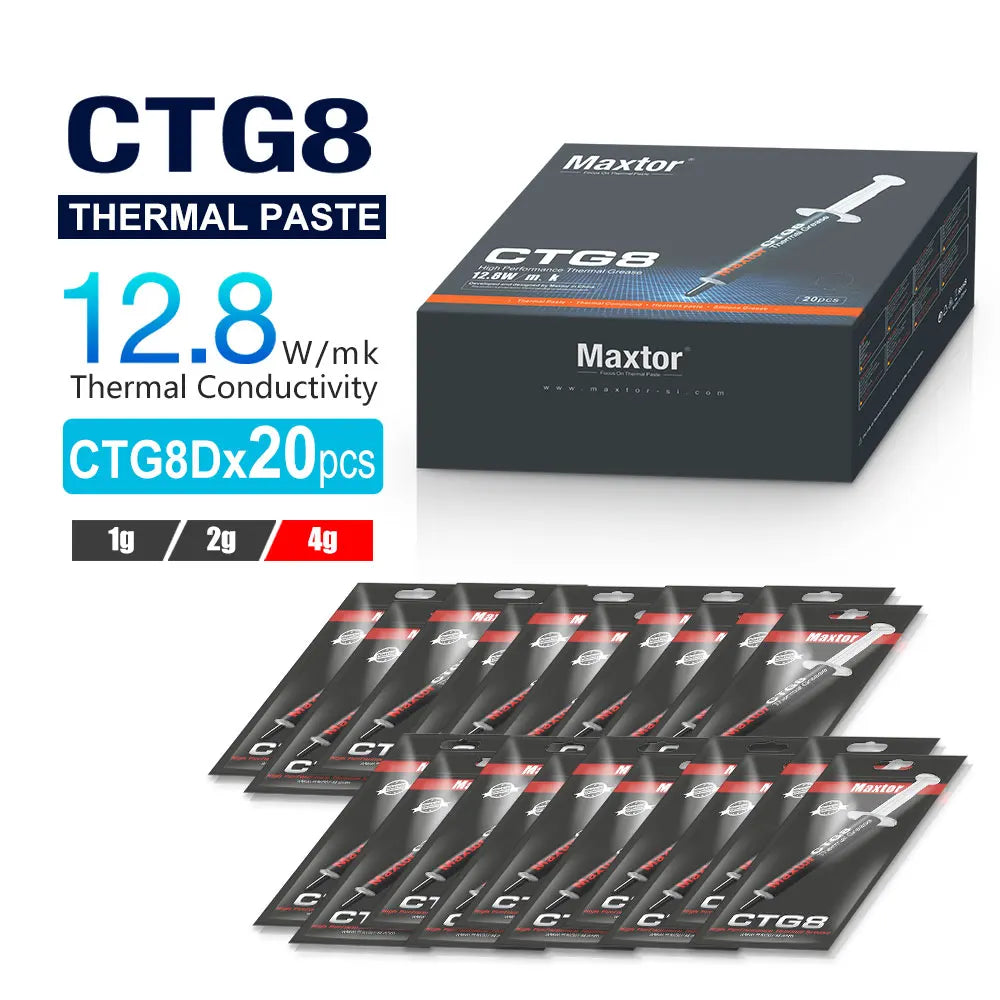 Maxtor Ctg8 12 8w/Mk Thermal Paste High Performance