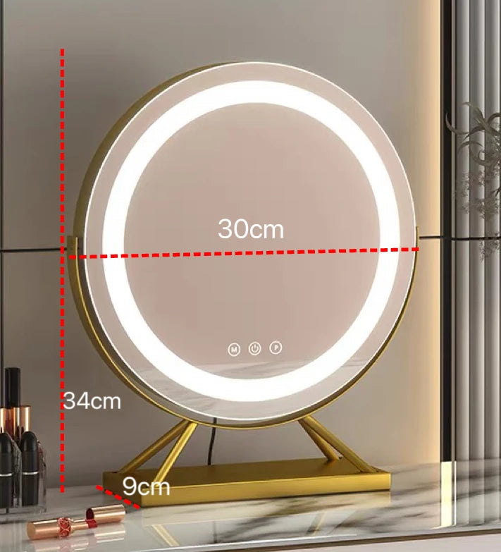 Cosmetic Makeup Mirror Lights Led Lighted Vanity Tabletop