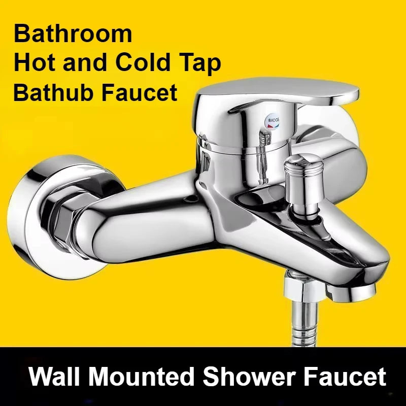 Bathroom Shower Faucet Mixing Valve Wall Mounted Cold
