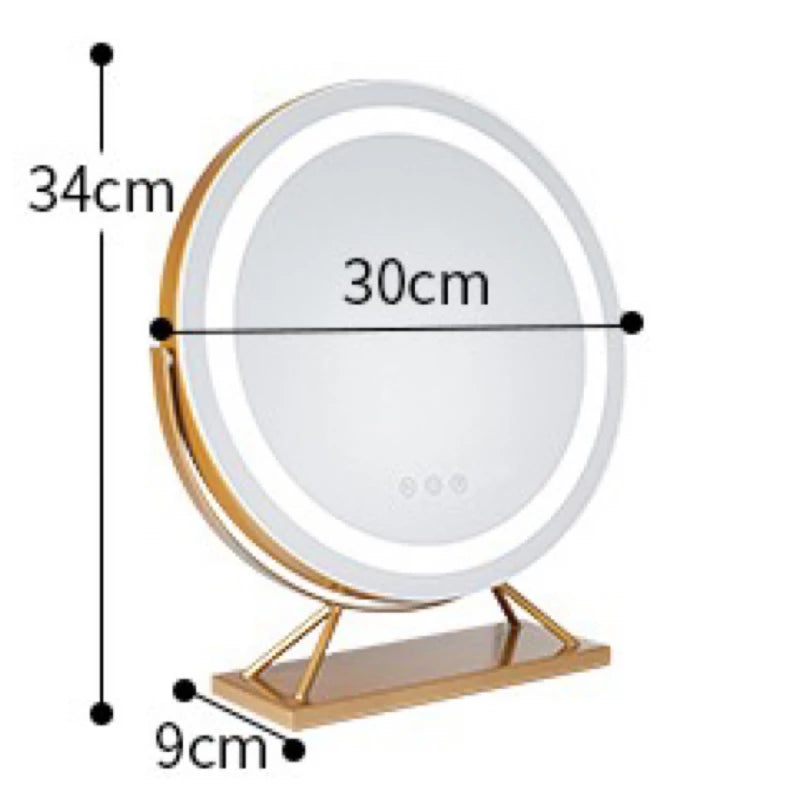 Cosmetic Makeup Mirror Lights Led Lighted Vanity Tabletop