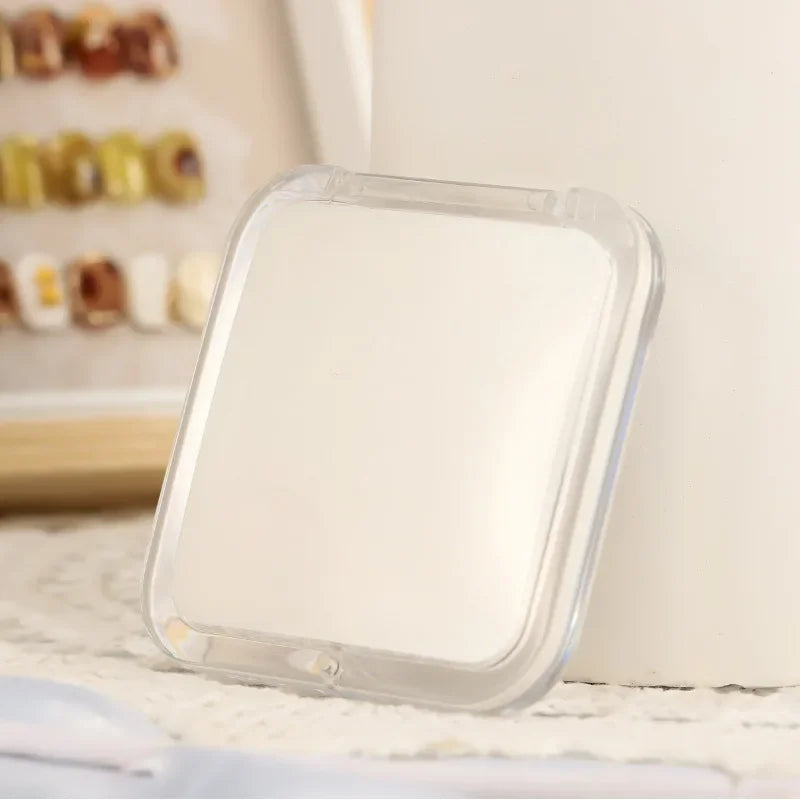 Compact 15x Magnifying Makeup Mirror Travel Small Pocket