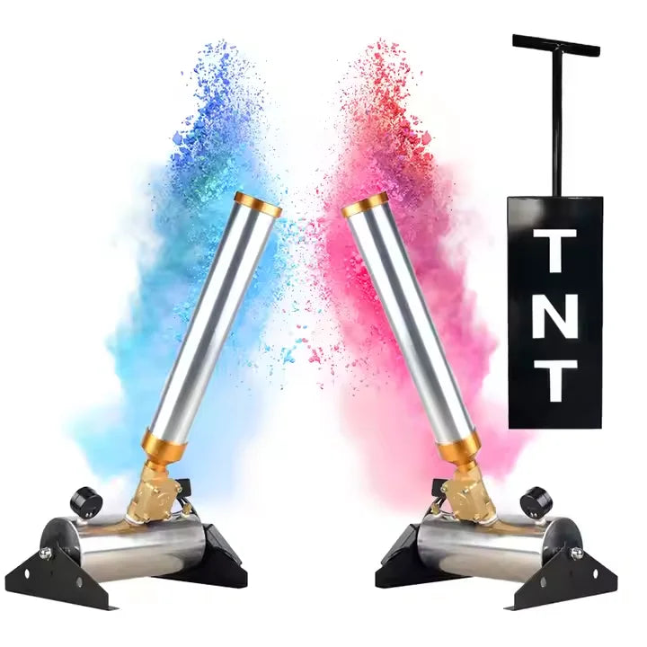 Tnt Gender Reveal Electric Cannon Confetti Color Smoke