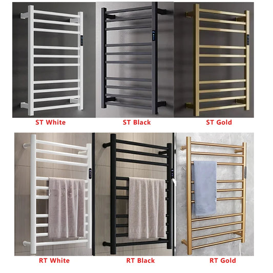 Towel Warmer 304 Stainless Steel Electric Towel Rack