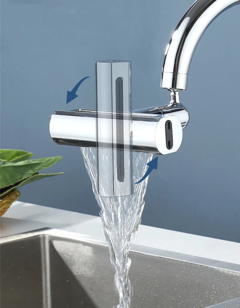 Swivel Waterfall Faucet Four-Speed Adjustable Faucet Swivel