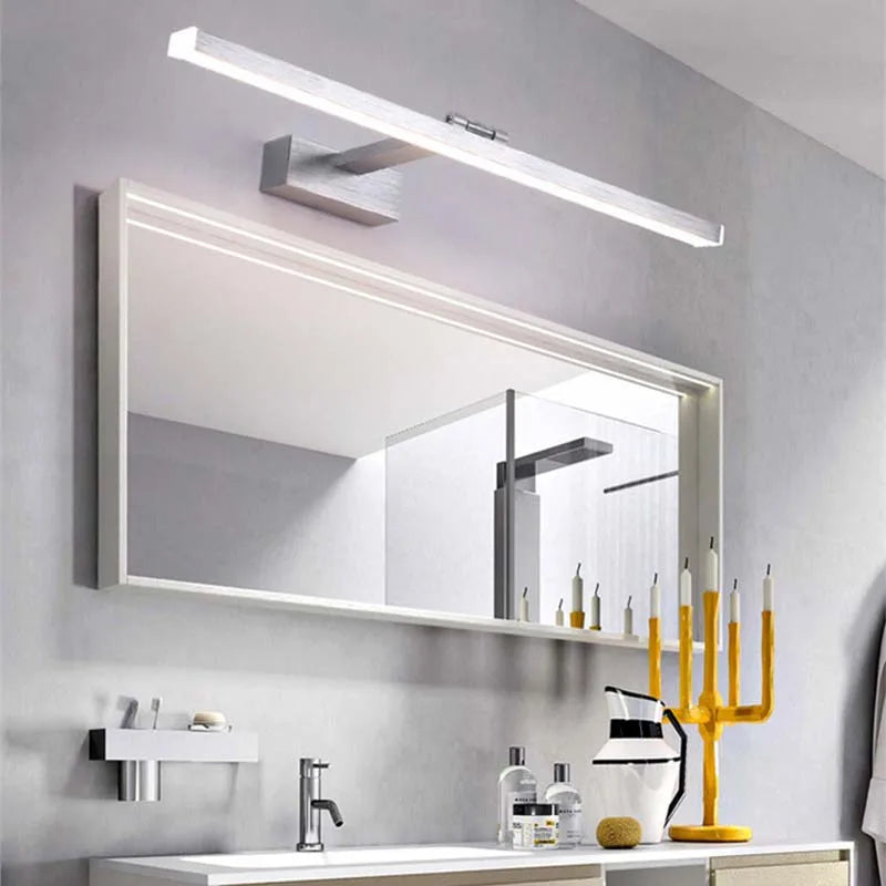 Led Modern Acrylic Wall Lamp White Black Mirror