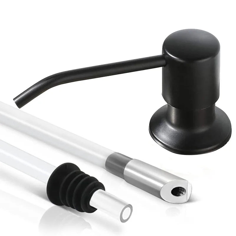 304 Stainless Steel Press-Type Sink Soap Dispenser 17oz/500ml