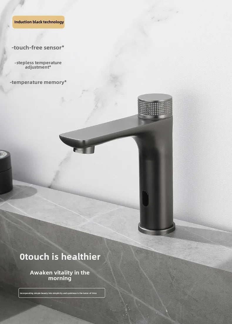 304 Stainless Steel Cold Water Basin Faucet Infrared