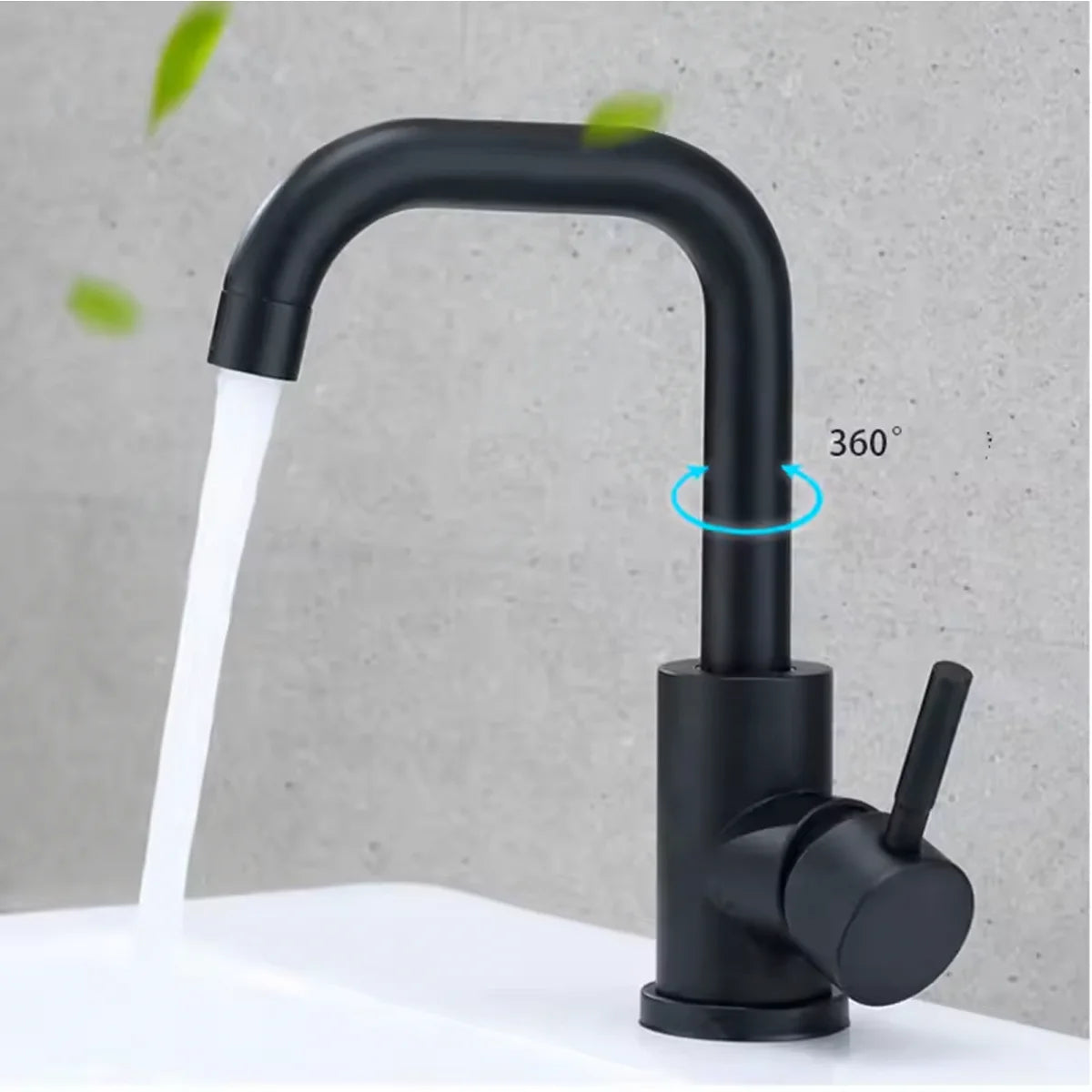 Bathroom Basin Faucet 304 Stainless Steel Cold Wash