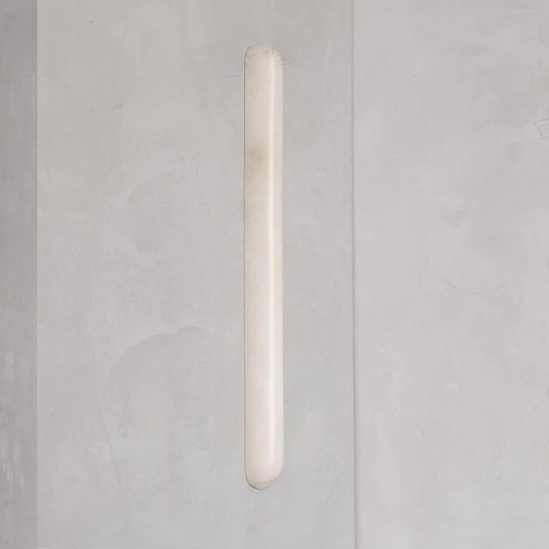 Simple Modern Bathroom Mirror Long Marble Wall Lamp