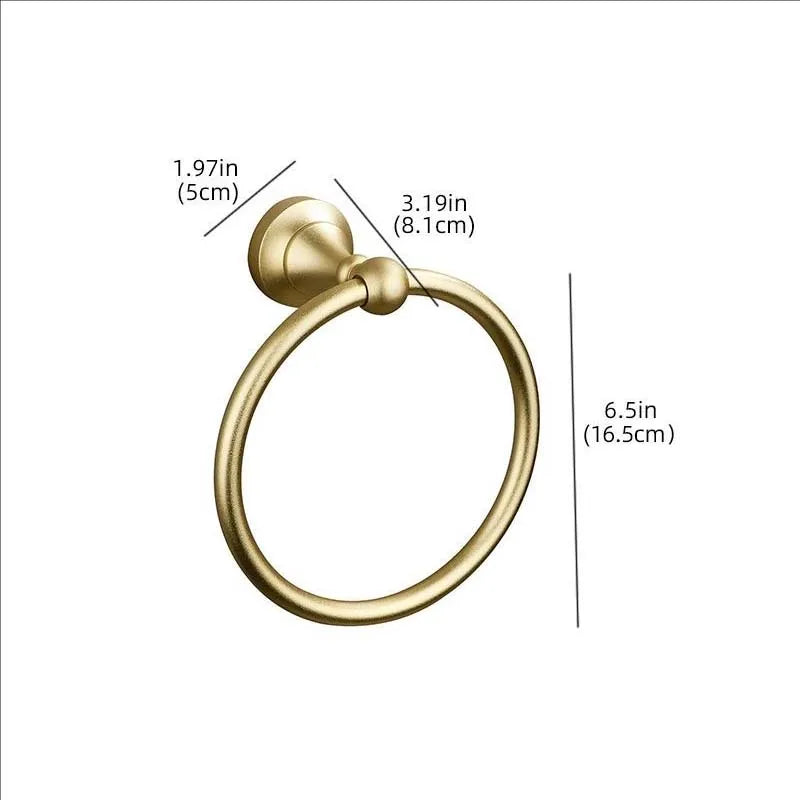 Mosa Gold Stainless Steel Bathroom Hardware Towel Bar