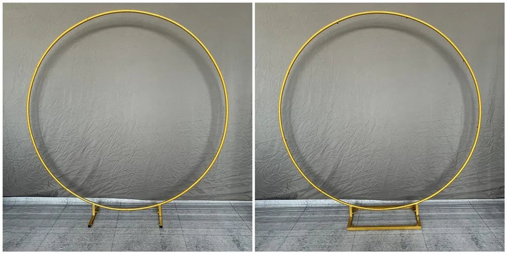 Metal Circle Stand Wedding Balloon Arch Round Balloon