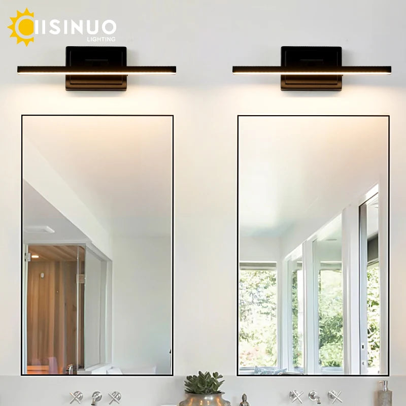 Modern Bathroom Vanity Light Led Dimmable 5cct Bathroom