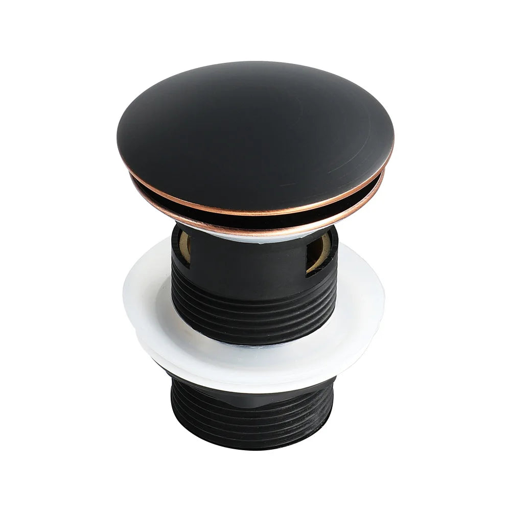 Drain Stoppe Gold Bathroom Basin Sink Pop-Up Drain
