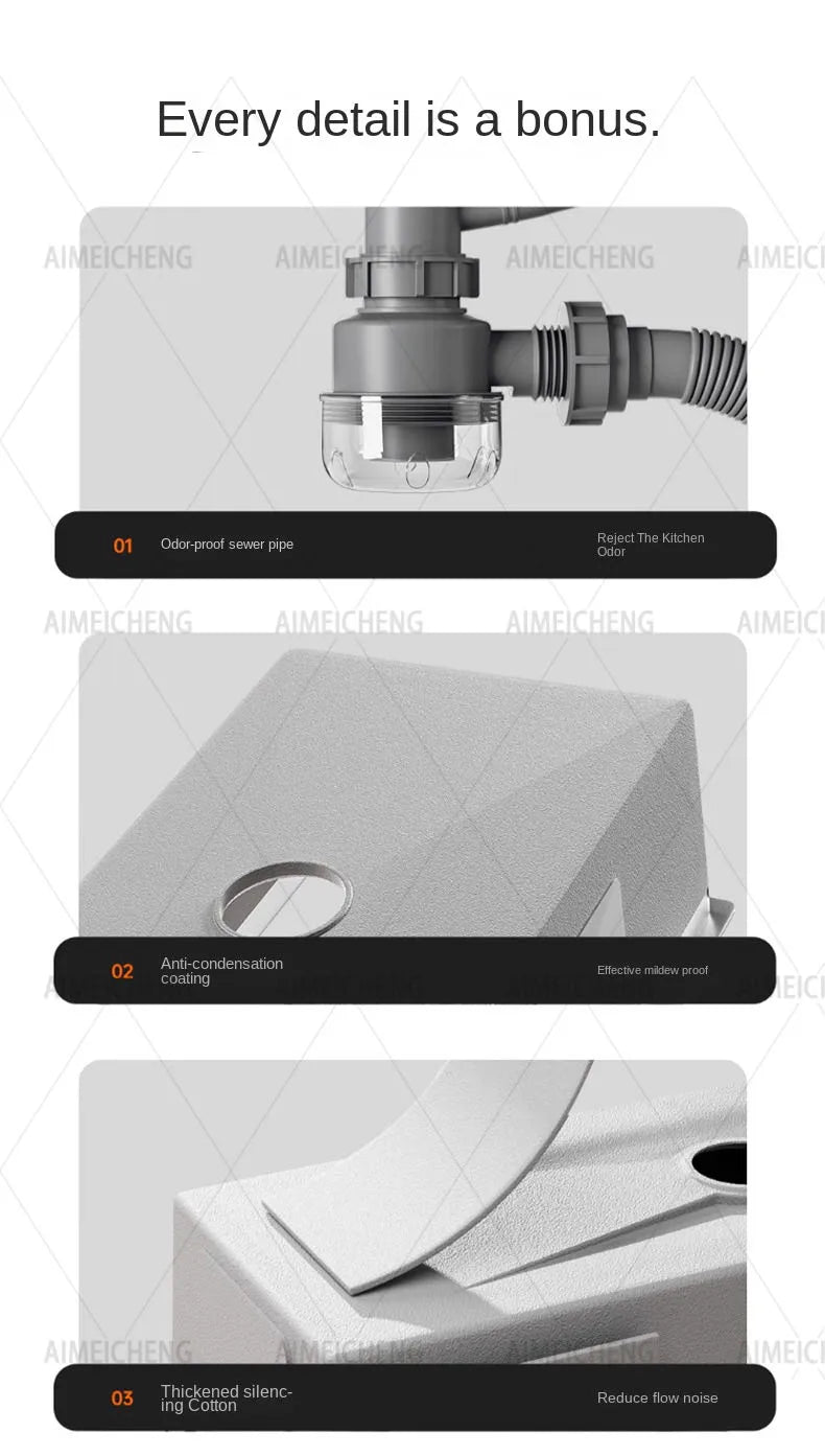 Digital Display Fly Rain Waterfall Large Sink 304
