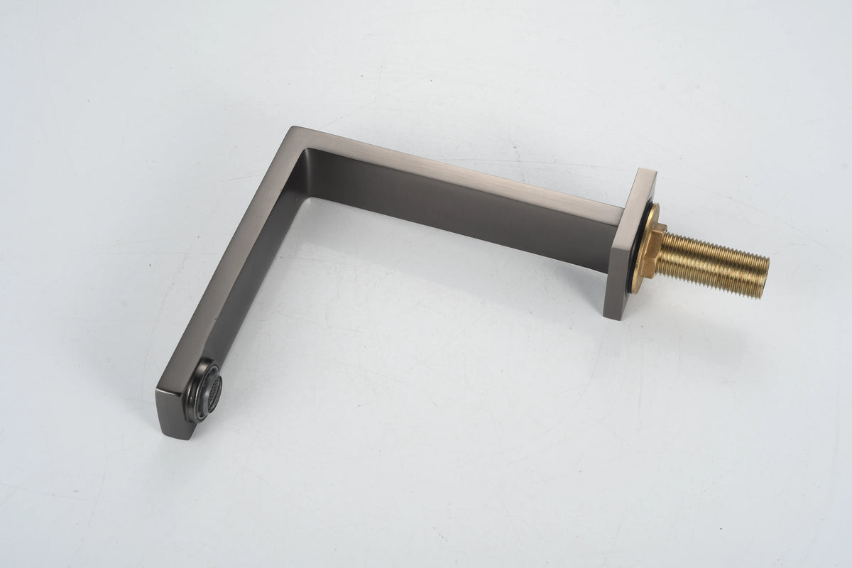 Brushed Gold Basin Faucet Total Brass Black Bathroom