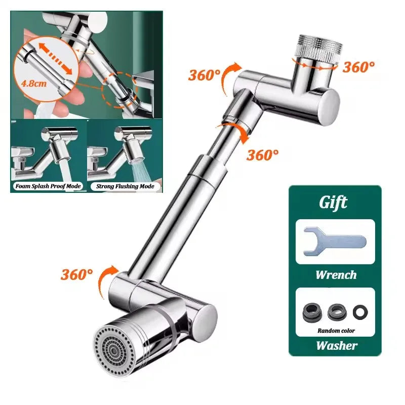 Metal 1440 Retractable Universal Robotic Arm Swivel Extension