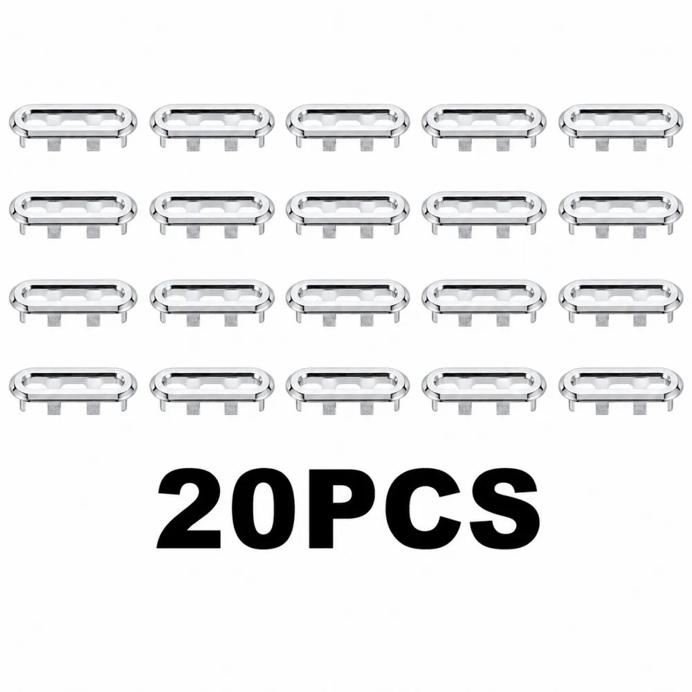 1-20pcs Round Basin Overflow Cap Sink Drain Cover