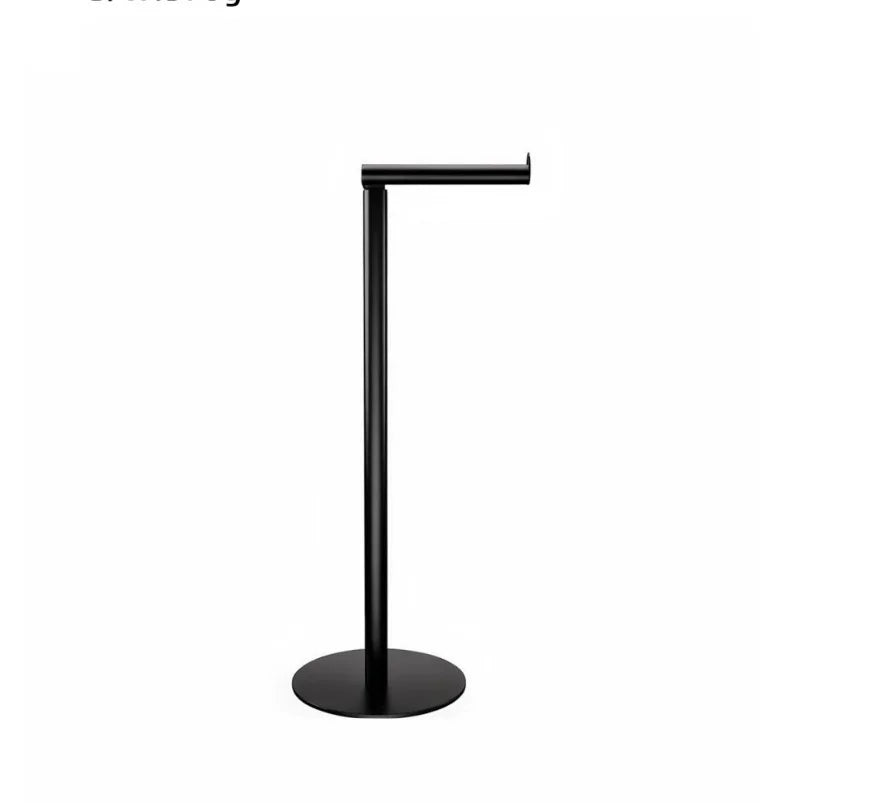 Standing Toilet Paper Holder 201 Stainless Steel Punch