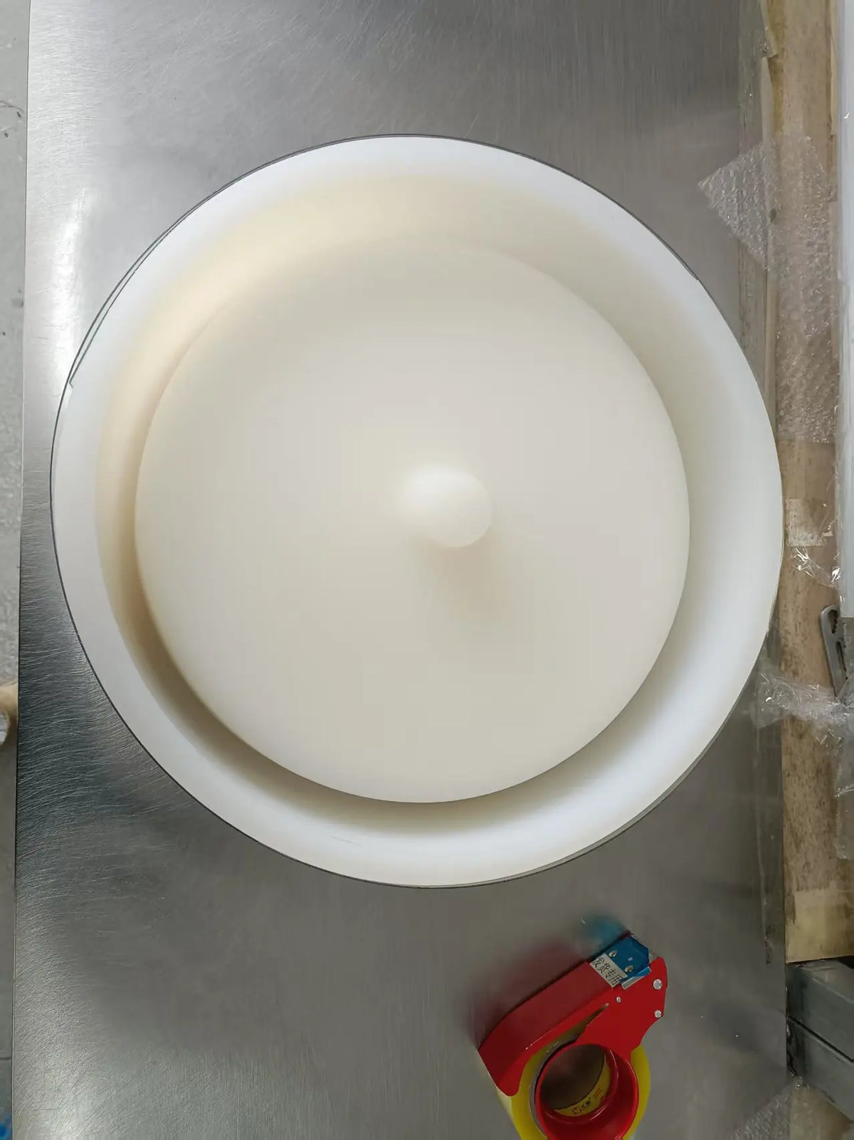 Circular Concrete Sink Silicone Mold Bathroom Square Sink