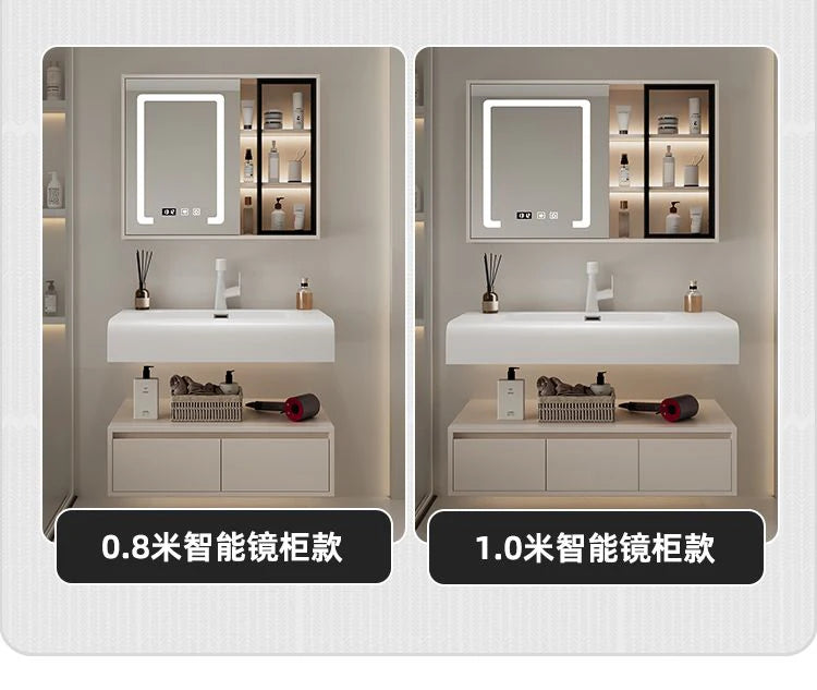Bathroom Furniture Skin Sensor Bathroom Vanity Cabinet Sink