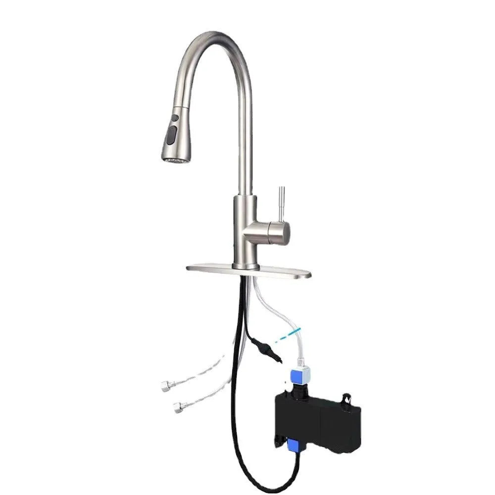 Gegve Smart Infrared Sensing Inductive Pull-Out Sink Faucet