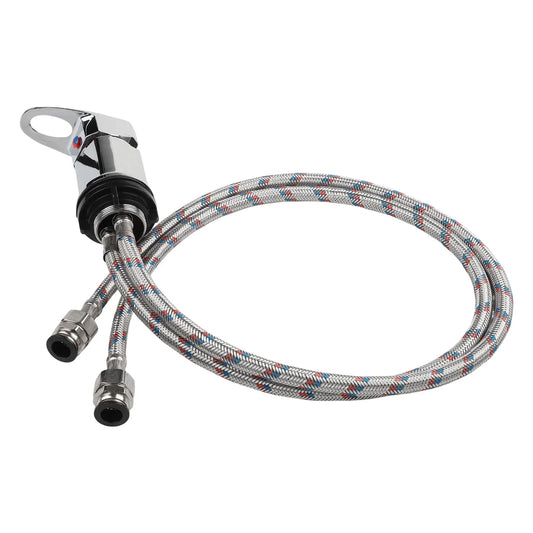 12 Rv Shower Mixer Tap Outlet 800mm Tails