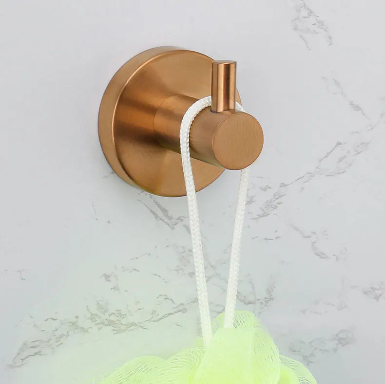 Bathroom Hardware 304 Stainless Steel Rose Gold Towel