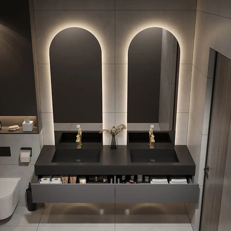 Designer Customized High-End Villa Light Luxury Rock Slab