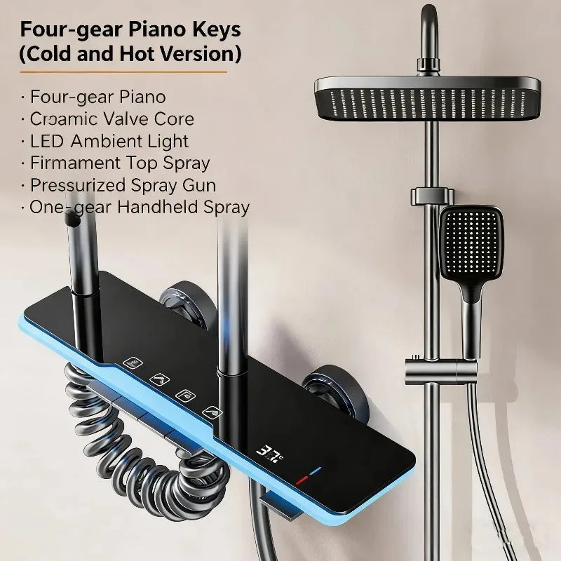 Grey Shower System Ambient Light - Intelligent Digital