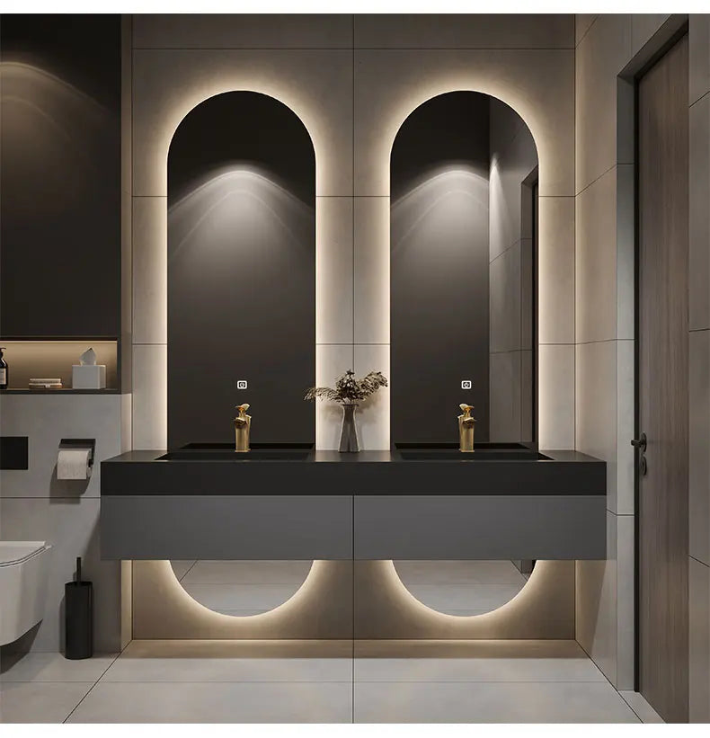 Designer Customized High-End Villa Light Luxury Rock Slab