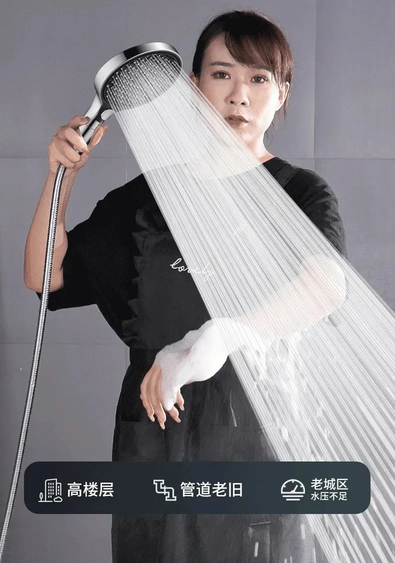 15cm Big Panel High Pressure Shower Head Filter