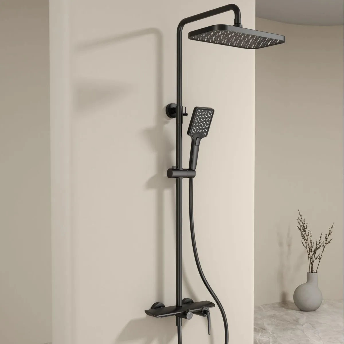 Kemaidi Bathroom Shower System Cold Control Triple Function