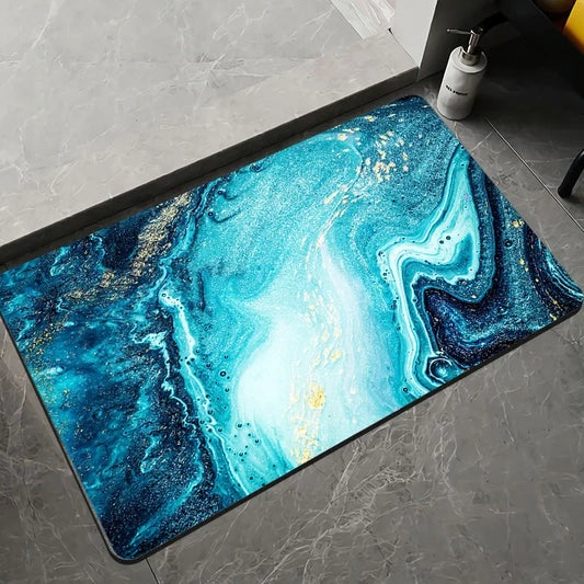 Super Absorbent Floor Mat Bathroom Non Slip Diatomaceous