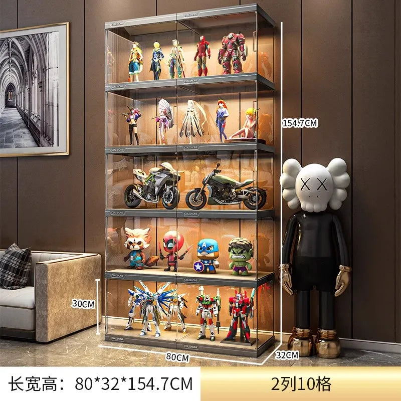 Vanity Luxury Living Room Cabinets Corner Display Storage
