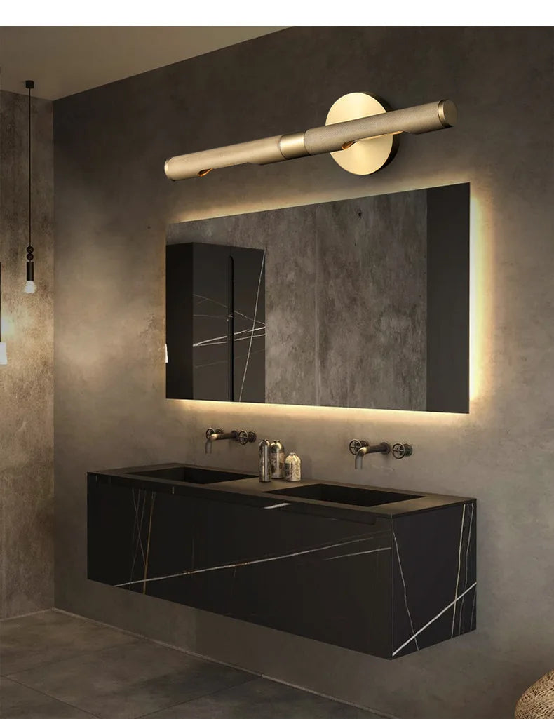 American Retro Mirror Front Light Mural Light Bedroom