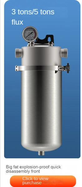 Explosion-Proof Commercial Tap Water Pre-Filter Water Purifier