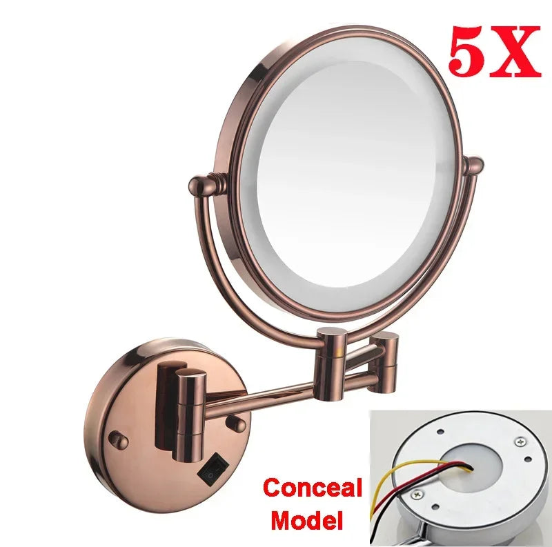 Wall Mount Led Lighting Makeup Vanity Mirror Inch