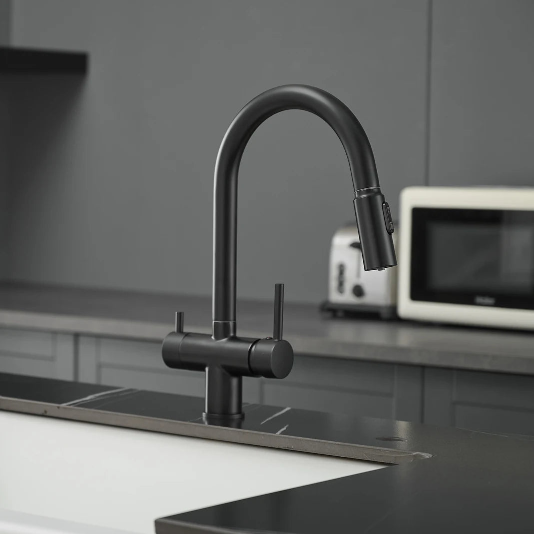 Pull Out Filter Sink Faucets Pull Down Cold