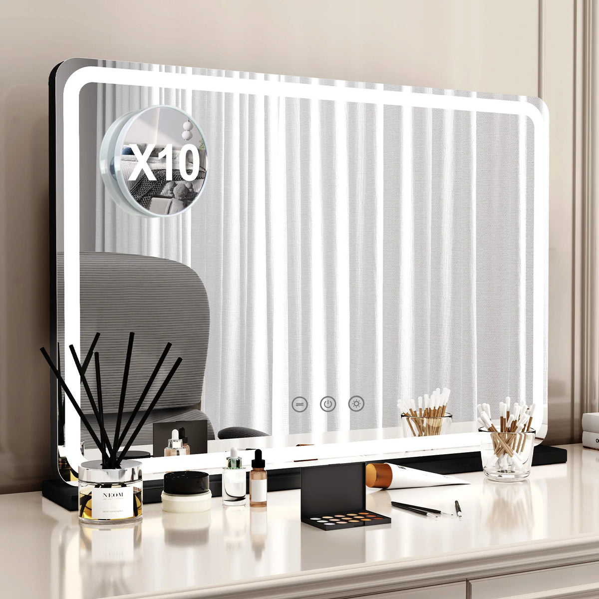 Extra Large Hollywood Vanity Mirror Led Lights Color