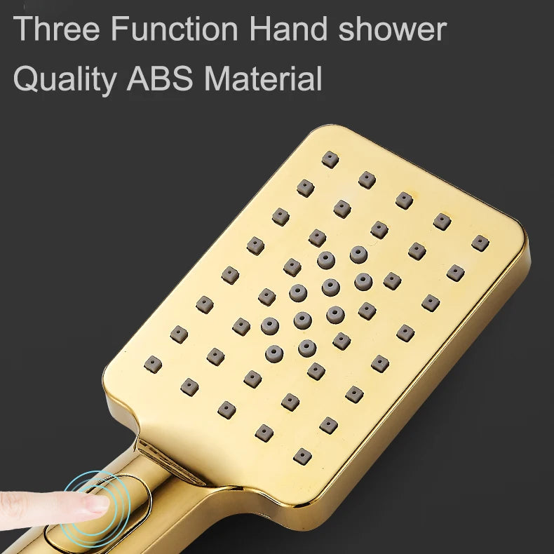12 Inch Rainfall Shower System Bathroom Luxury Thermostatic