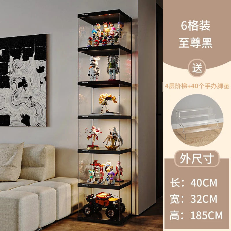 Vanity Luxury Living Room Cabinets Corner Display Storage