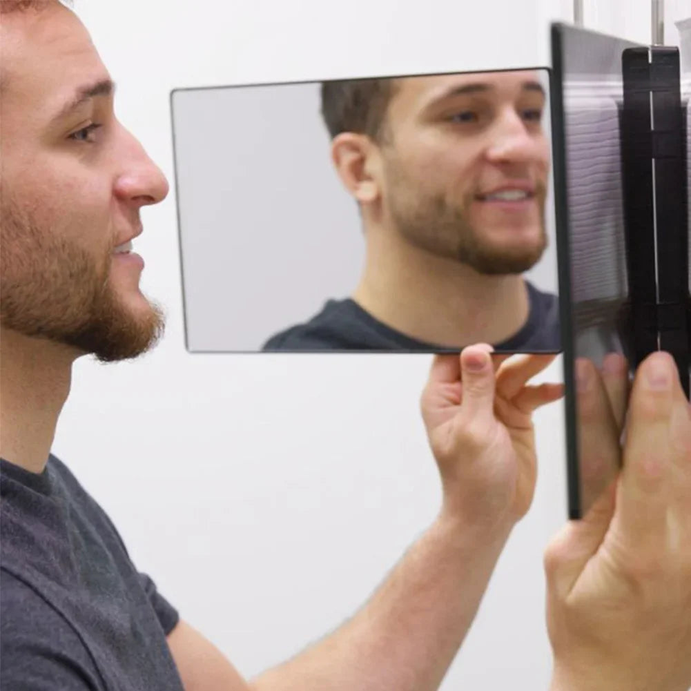 Way Mirror Self Hair Cutting 360 Mirror Braiding