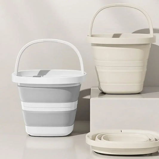 Folding Bucket 5/10l Outdoor Fishing Bucket Compact Thickened